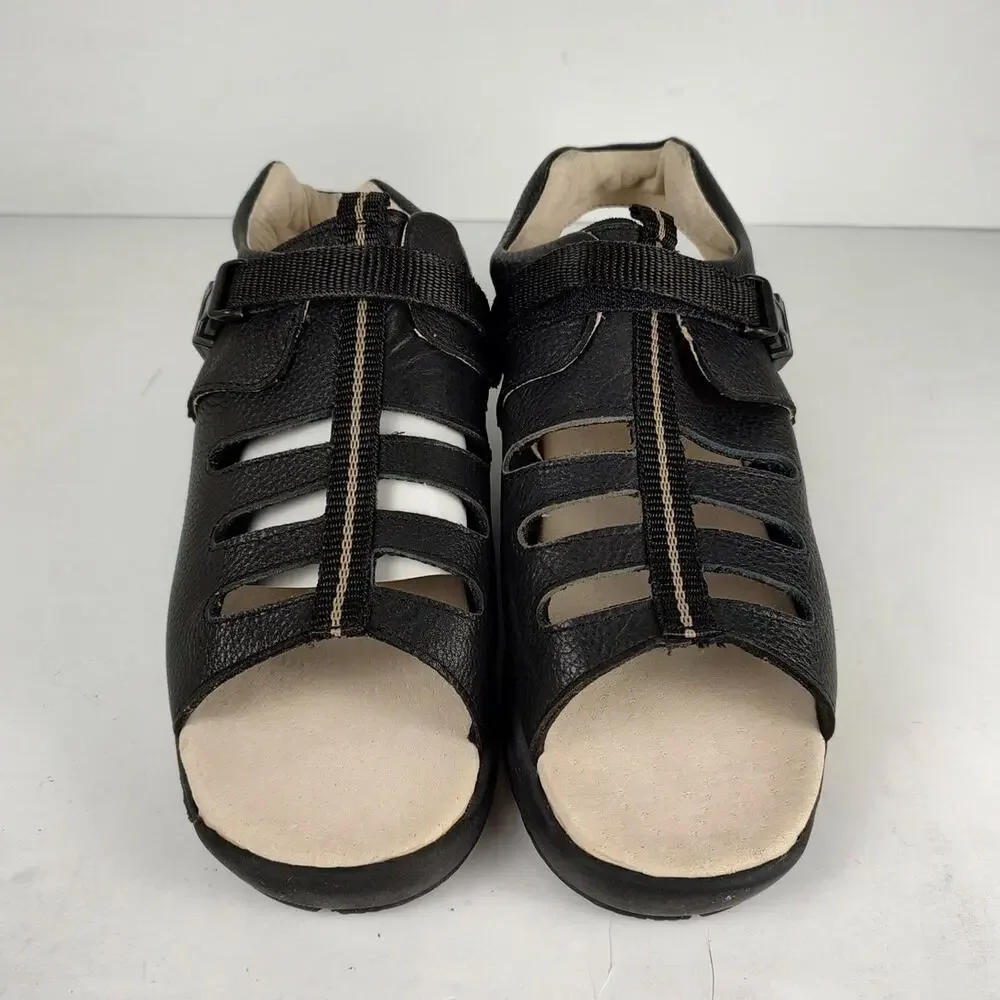 RARE VTG NEW Dr Martens Gripper 9 leather casual sandals mens 6 / womens 7 - Picture 6 of 9